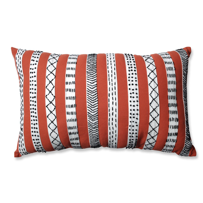 Pillow Perfect Tribal Bands Cotton Lumbar Pillow & Reviews Wayfair
